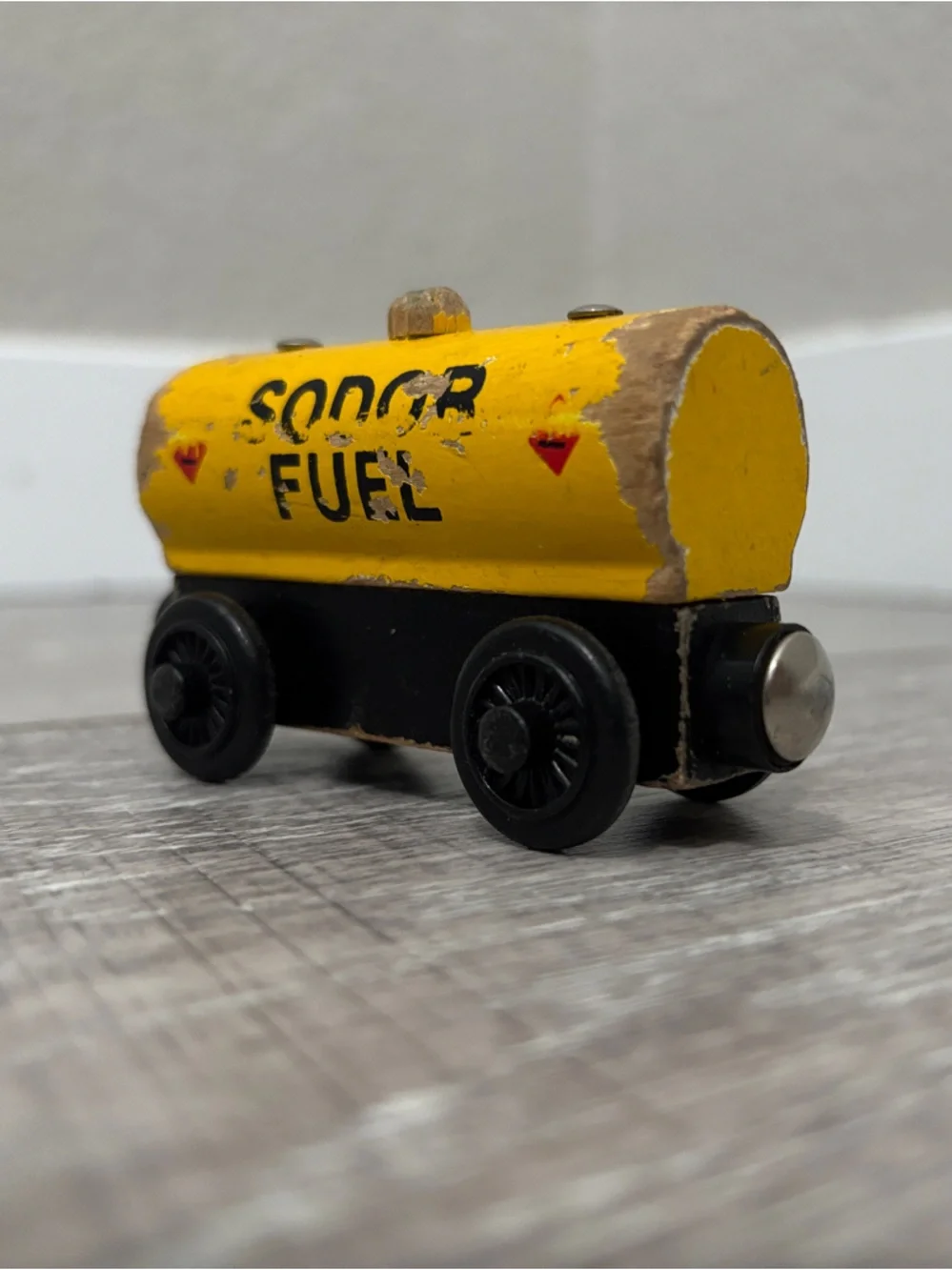 Wooden Weathered 2000 Sodor Fuel Car - Thomas & Friends